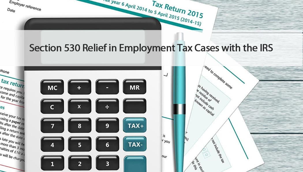 Employment tax cases.