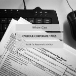 corporate taxes personal liability