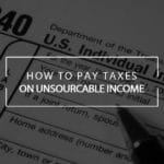 taxes unsourceable income