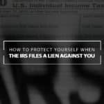 irs files lien against you