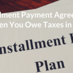 Obtaining an installment payment agreement when you owe taxes to the State of Nevada