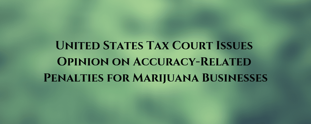 Marijuana Businesses