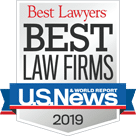 2019 badge for Best Lawyers in USA