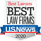 2020 badge for Best Lawyers in USA