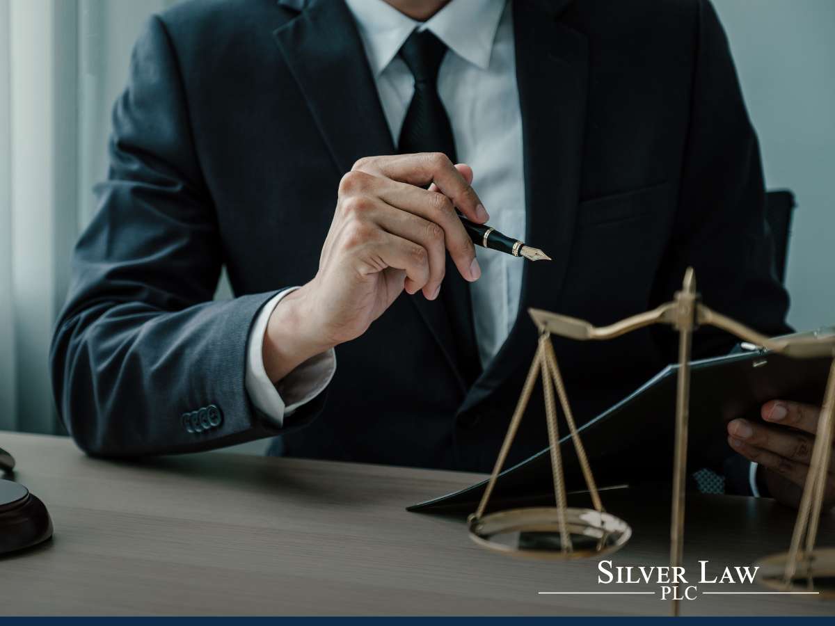 Attorney Reviewing IRS Form 4564 Audit Notice.